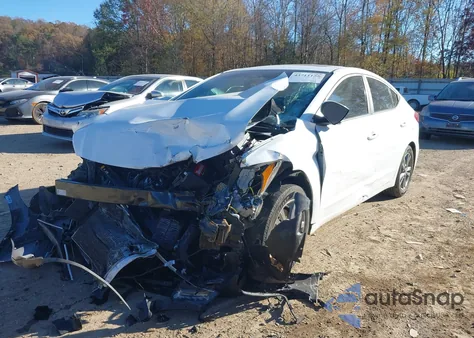 2018 Hyundai Elantra Value Edition z USA, uszkodzony, nr VIN 5NPD84LF3JH360062